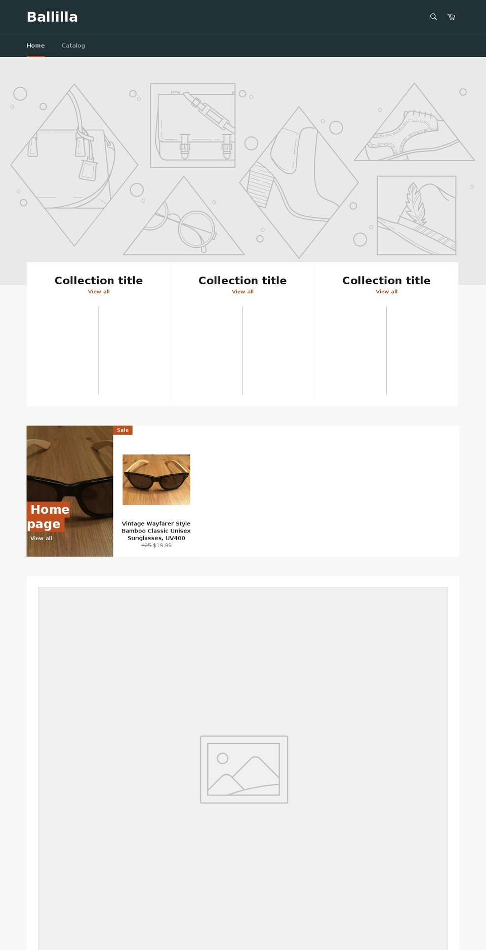 ballilla.com shopify website screenshot