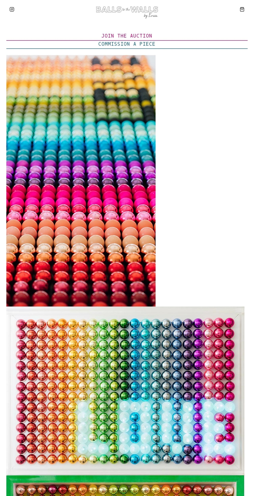 ballstothewallsbyerica.com shopify website screenshot