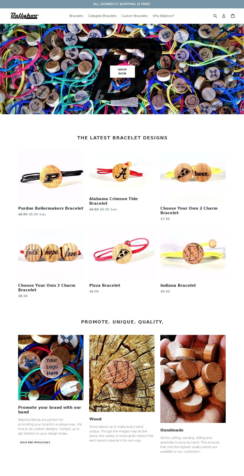 ballyhoob.com — Shopify storefront screenshot
