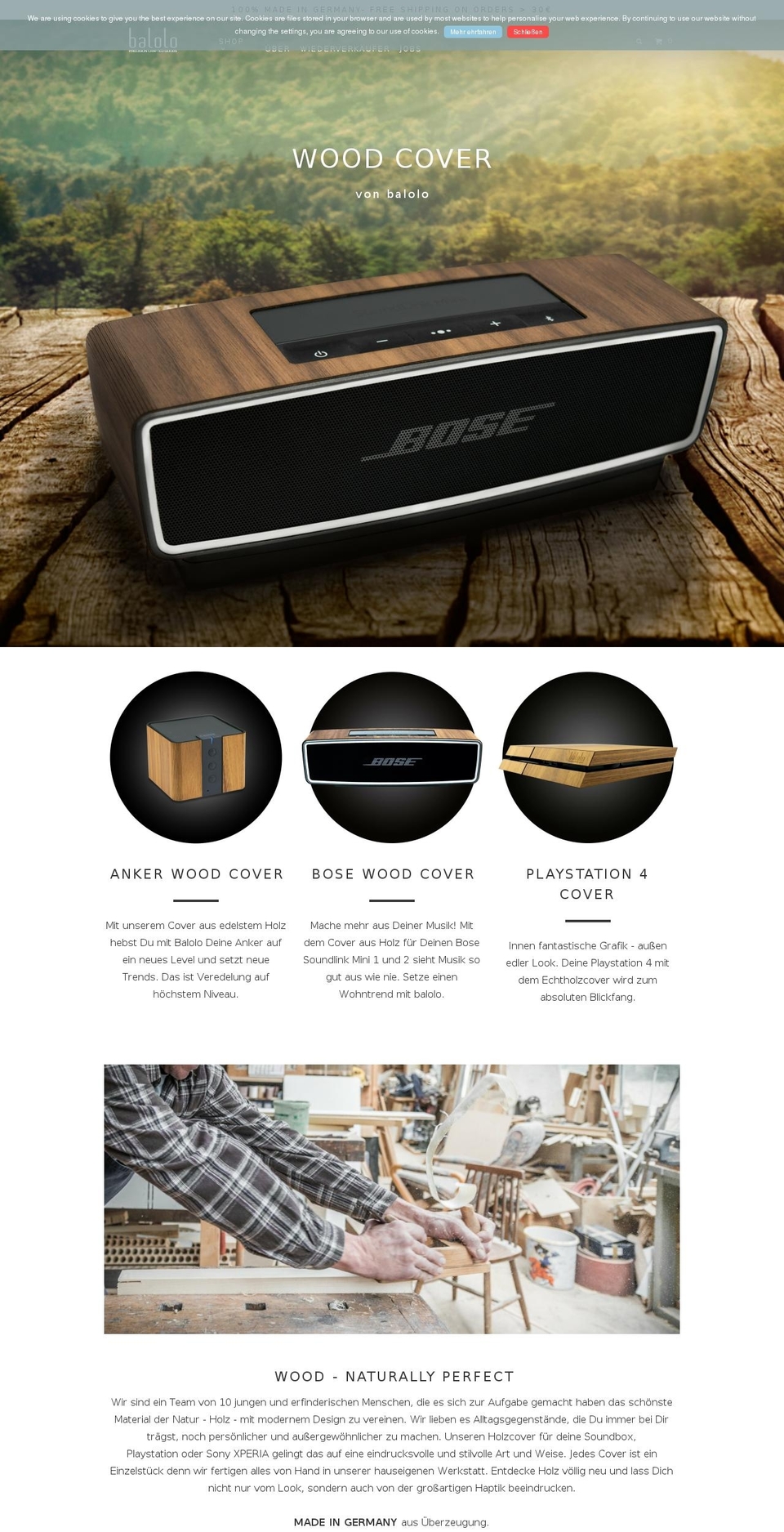 balolo.com shopify website screenshot