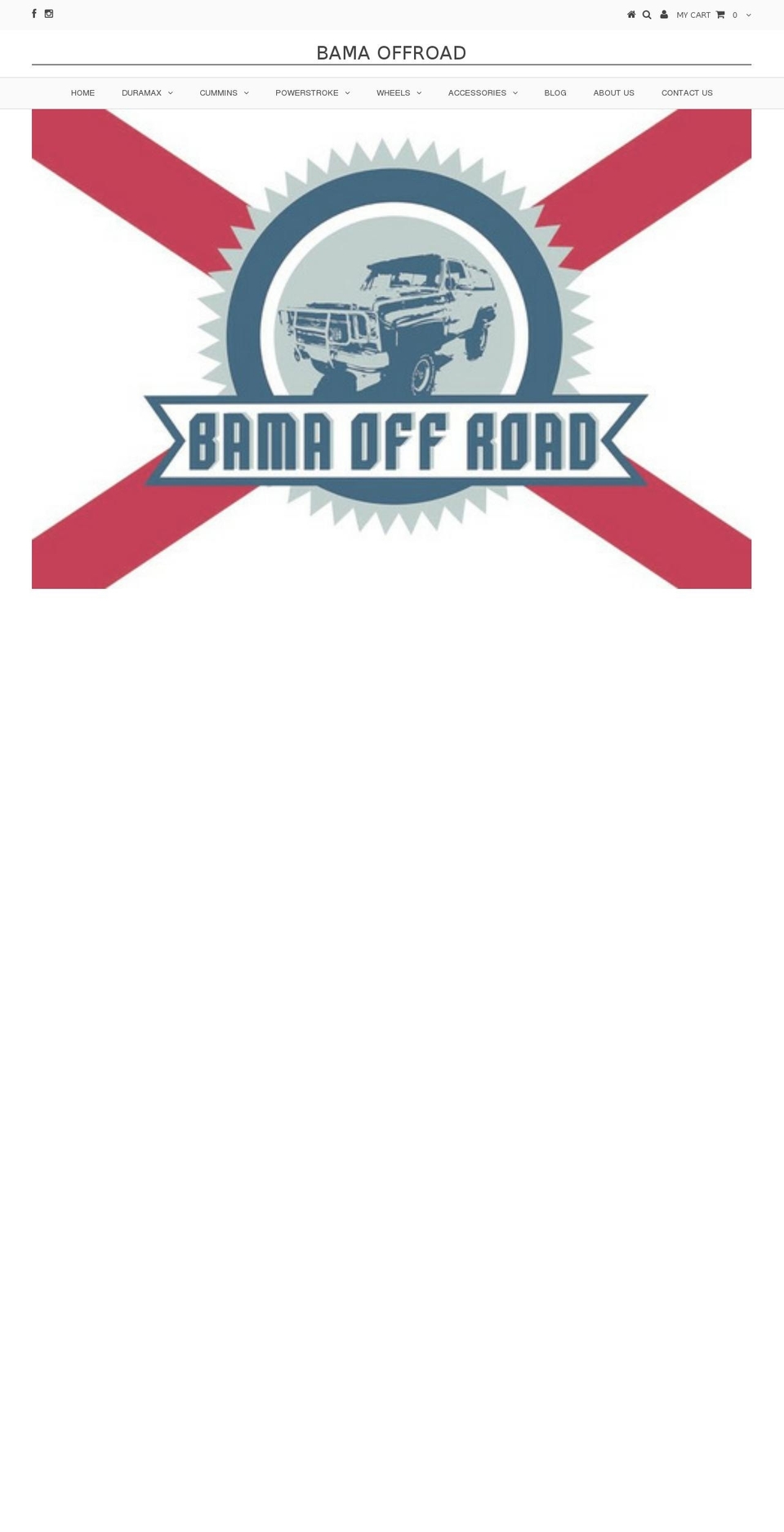 bamadieselpower.com shopify website screenshot