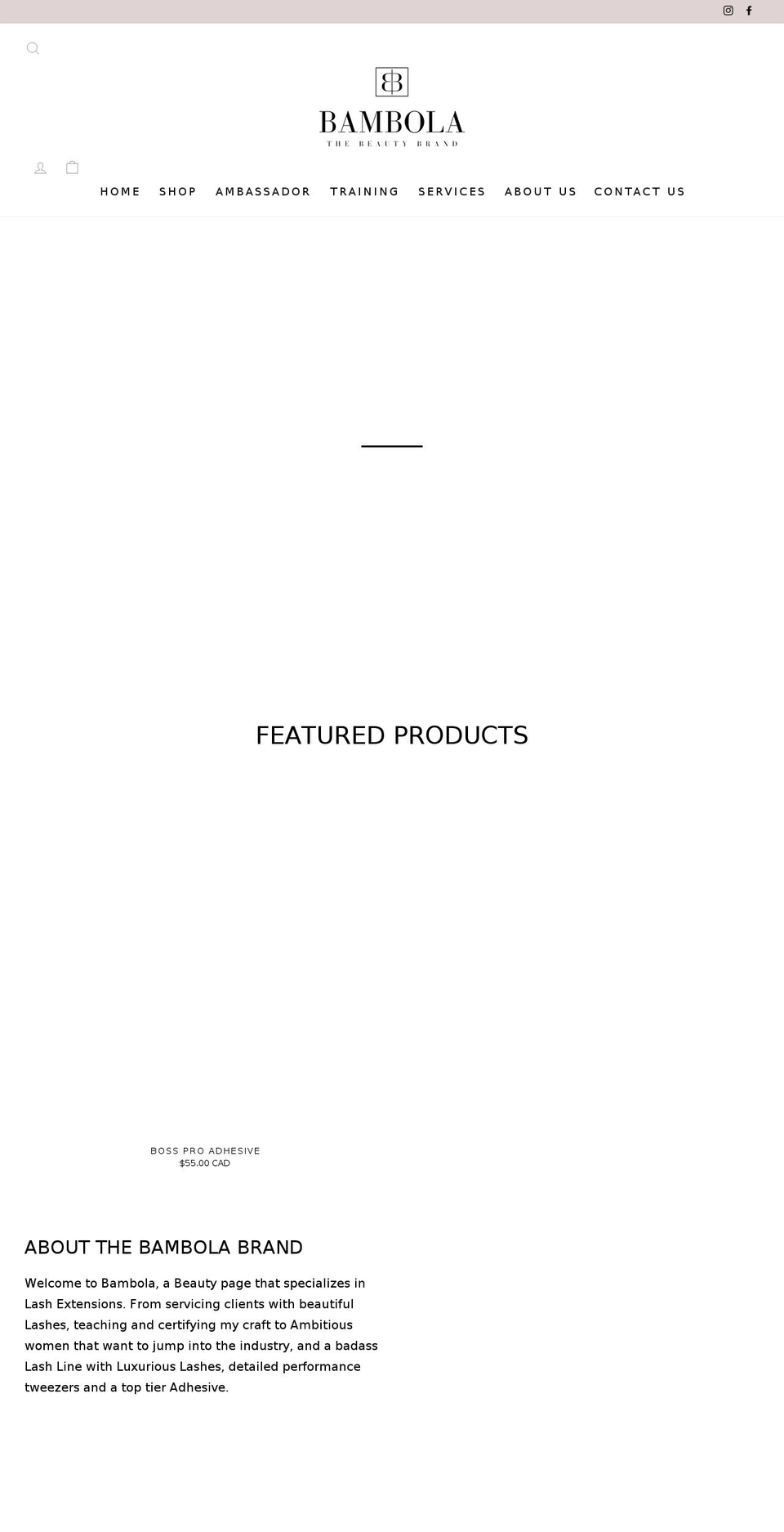 bambolabrand.com shopify website screenshot