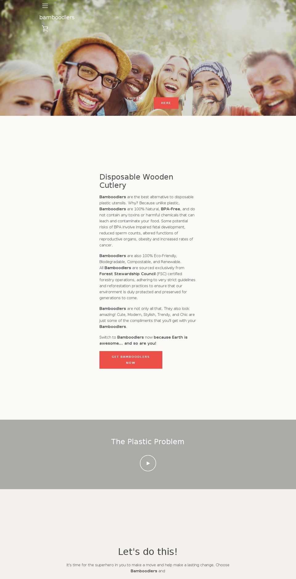 bamboodlers.com shopify website screenshot