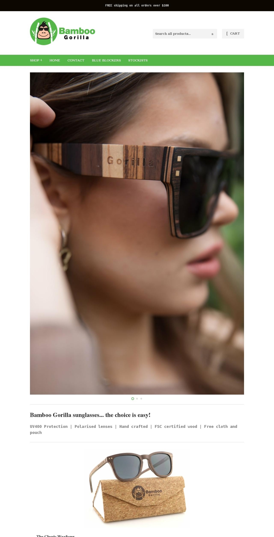 bamboogorilla.com.au shopify website screenshot