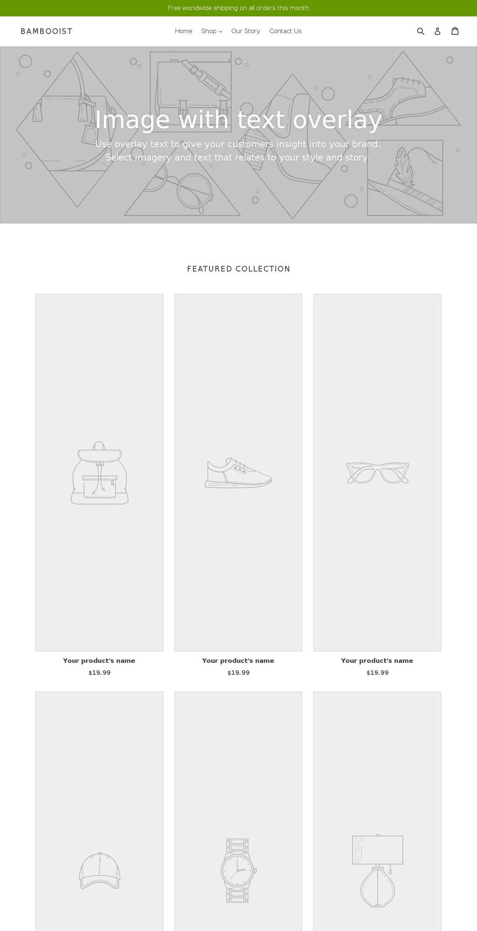 bambooist.com shopify website screenshot