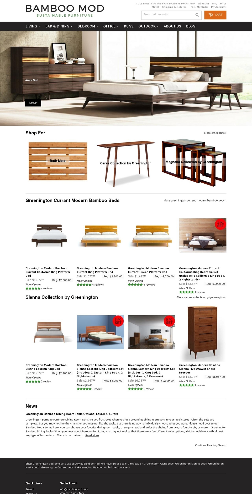 bamboomod.com shopify website screenshot