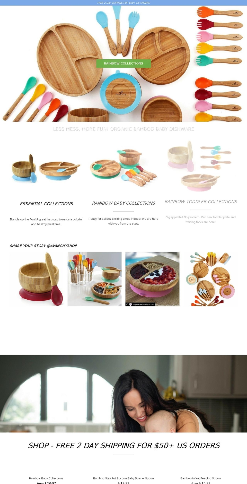 bamboostayputsuctionbowl.com shopify website screenshot