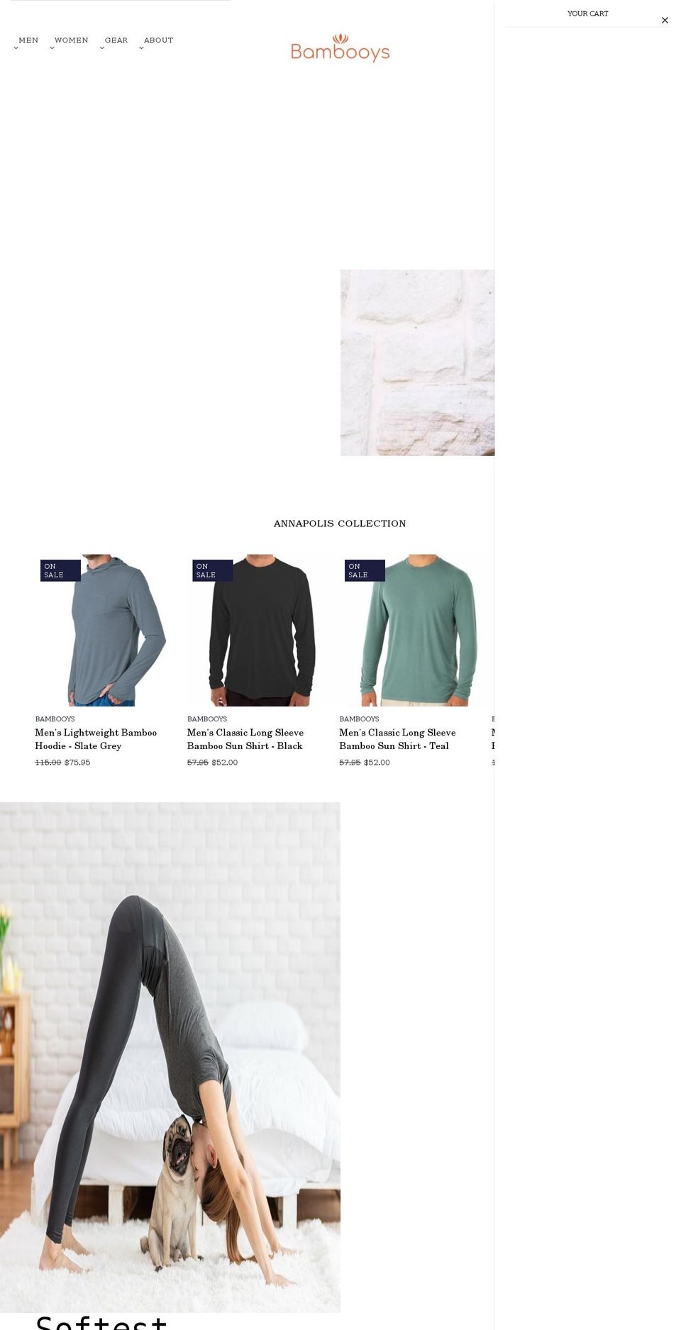 bambooys.com shopify website screenshot