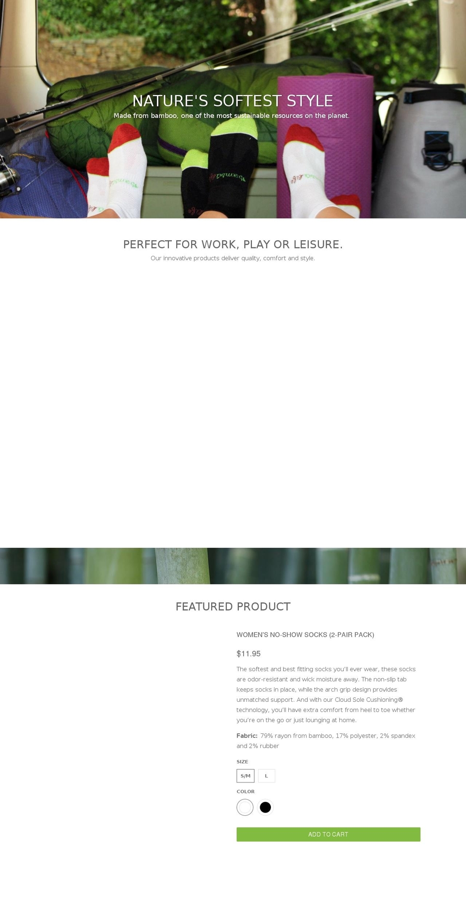 bambulife.com — Shopify storefront screenshot