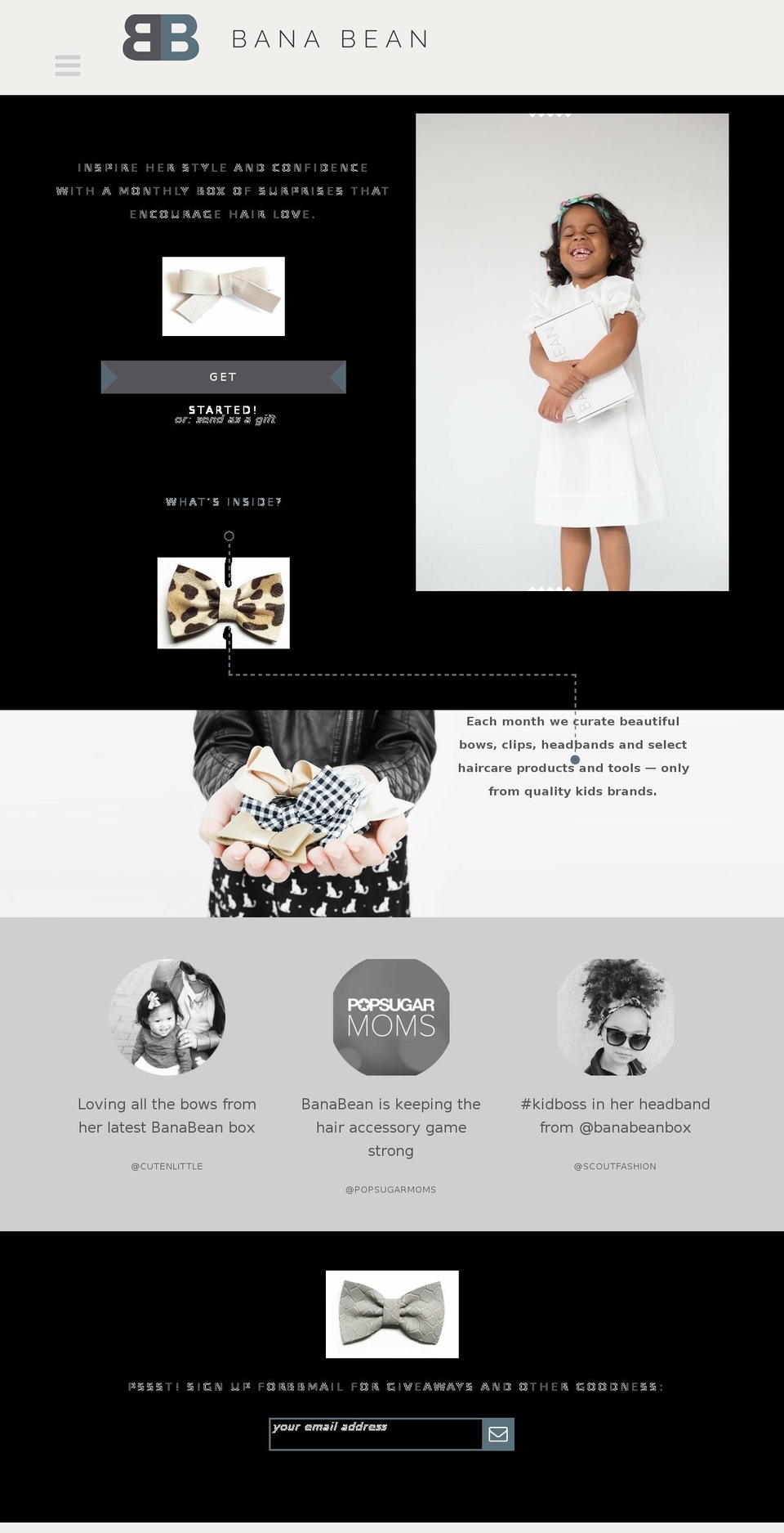 banabean.com shopify website screenshot