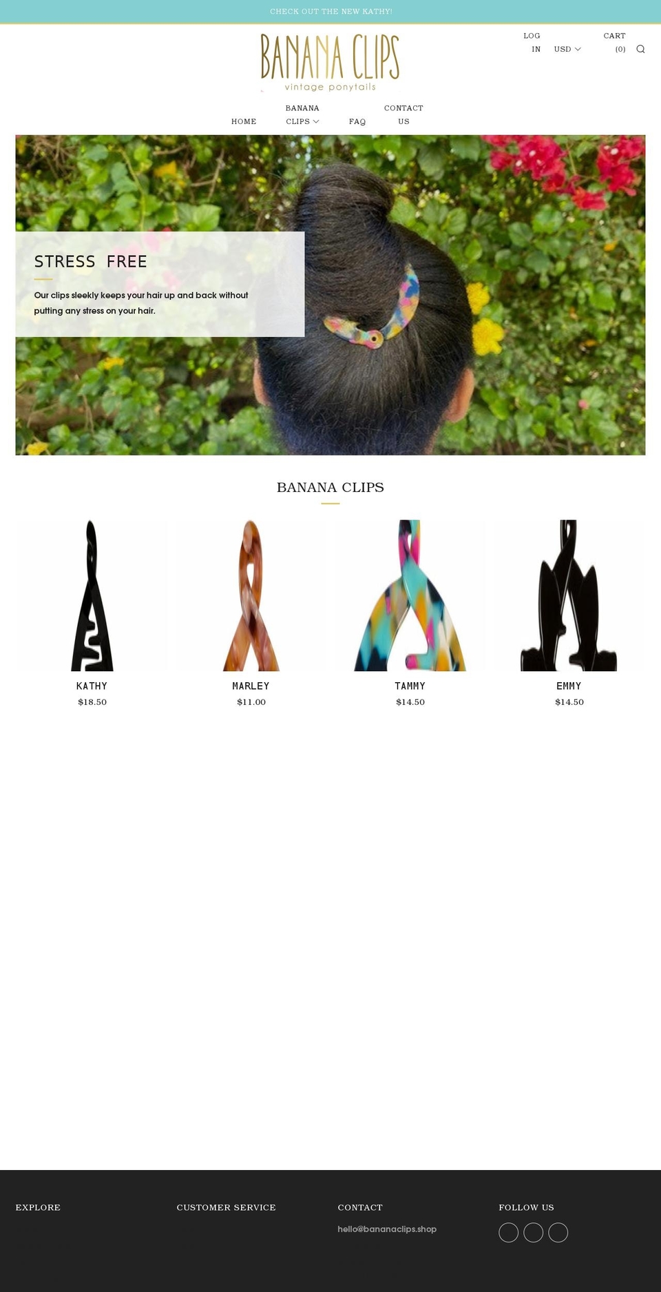 bananaclips.shop shopify website screenshot