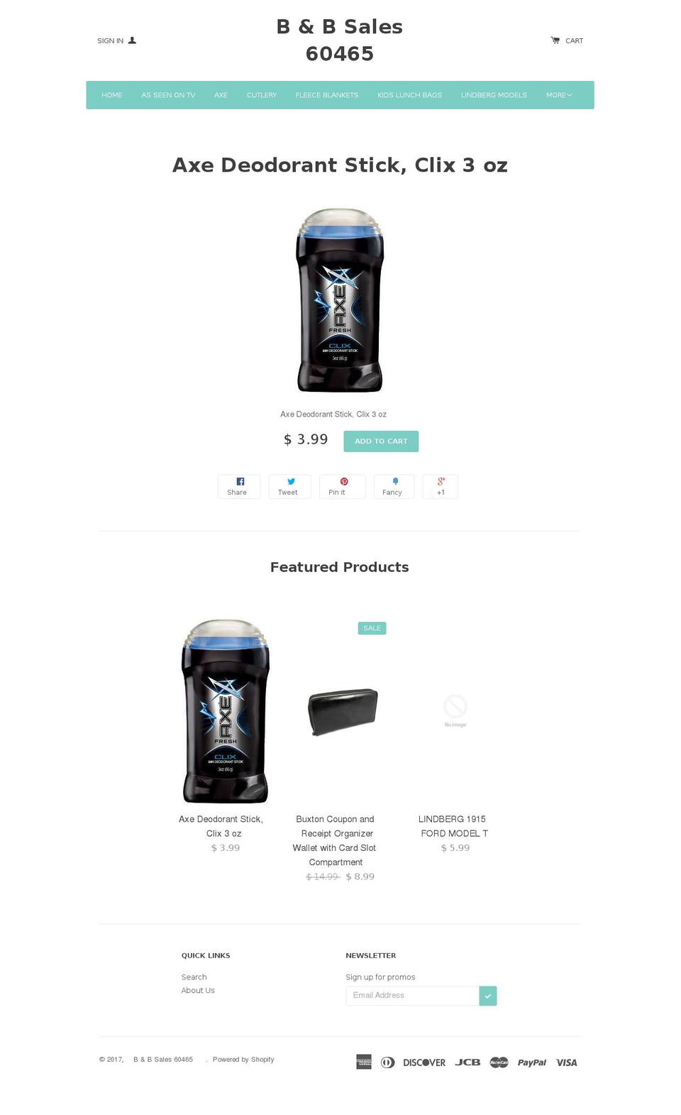 bandbwholesale.com shopify website screenshot