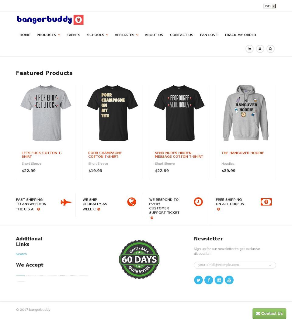 bgs-v-1-8 Shopify theme site example bangerbuddy.com