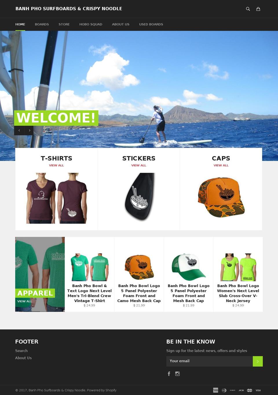 banhpho.com shopify website screenshot