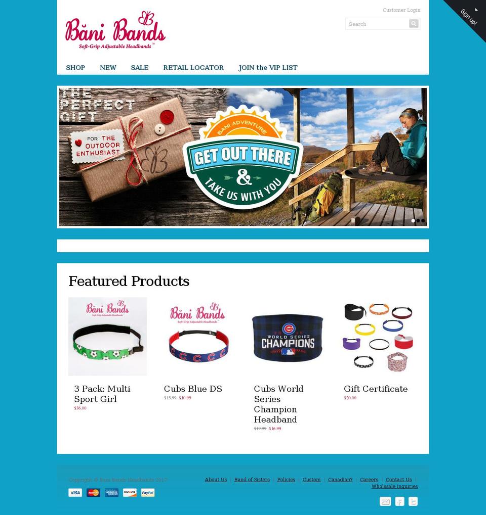 Copy of Adaptable Shopify theme site example banibandswholesale.com