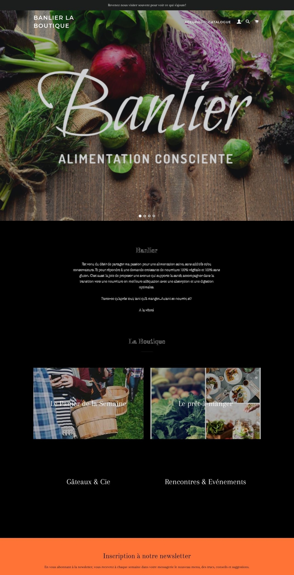 banlier.com — Shopify storefront screenshot