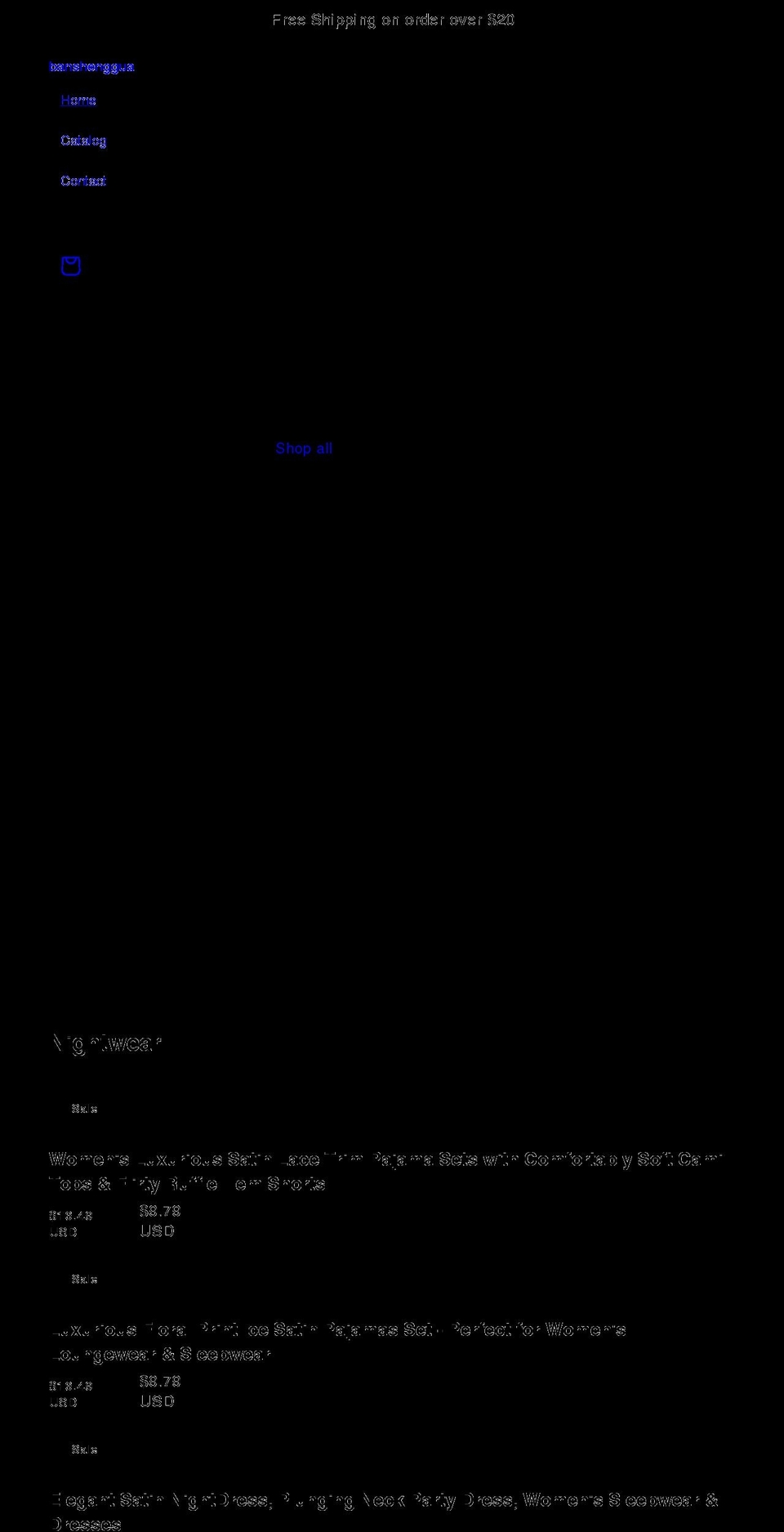 banshenggua.com shopify website screenshot