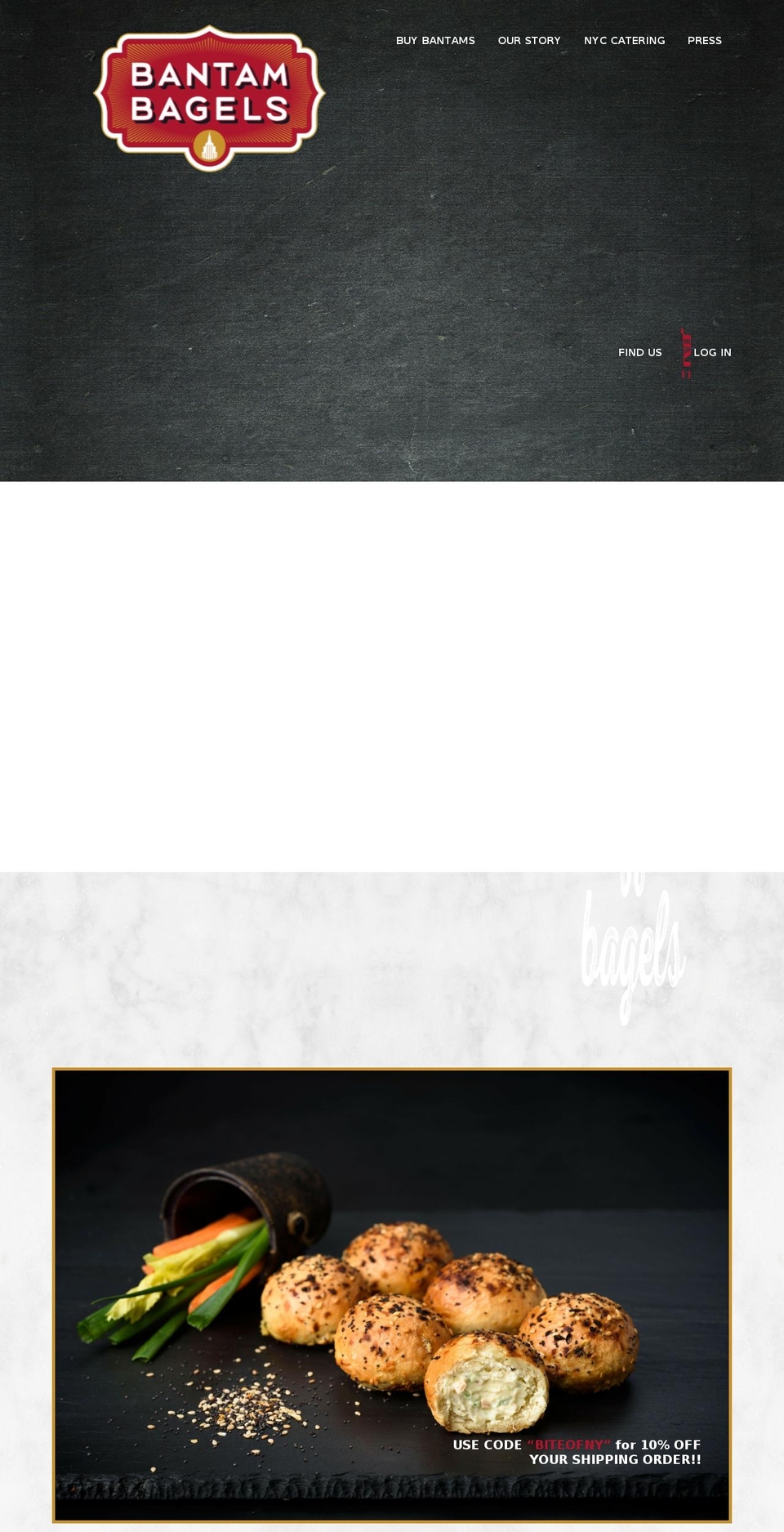 bantambagels.com shopify website screenshot