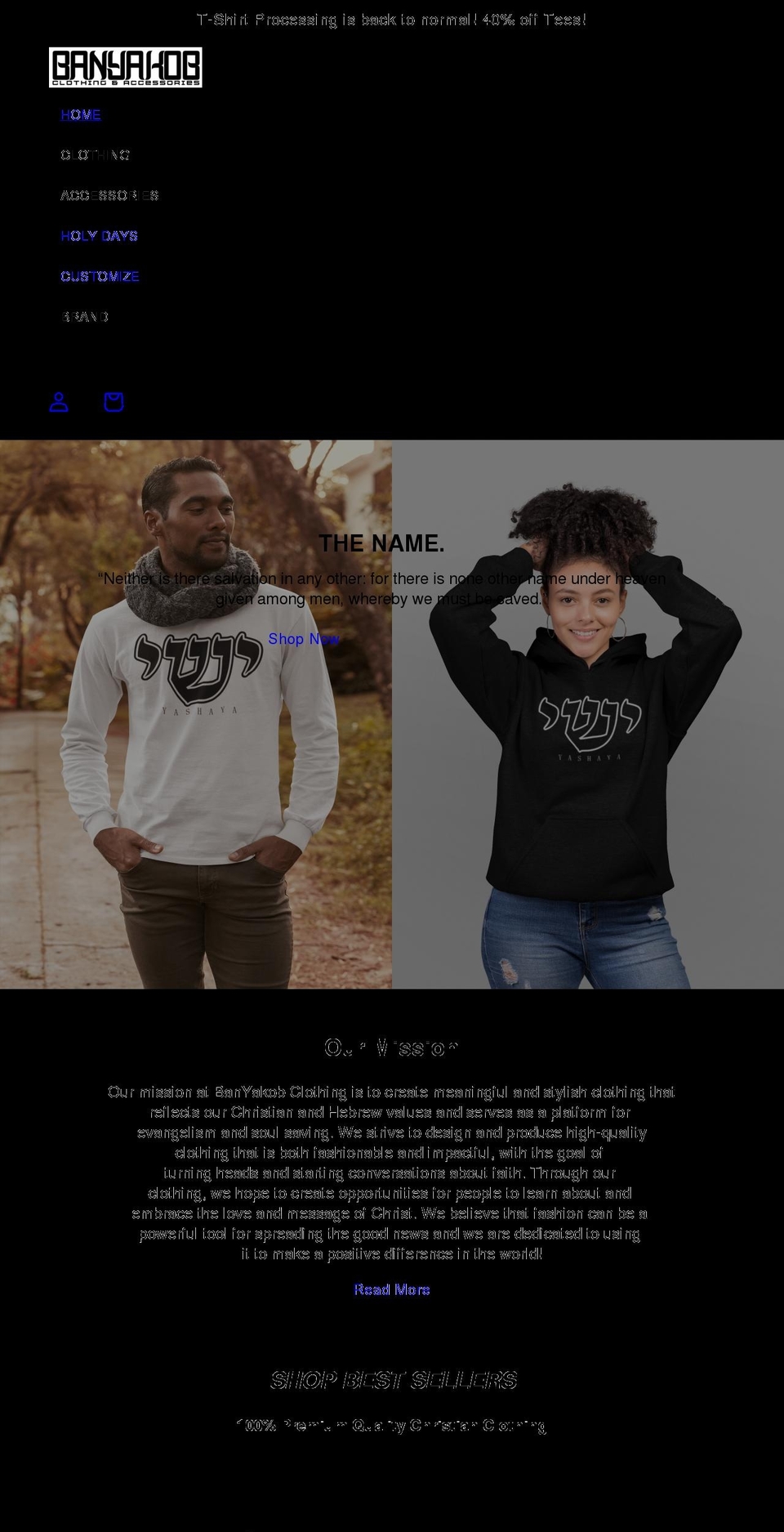 banyakob.com shopify website screenshot