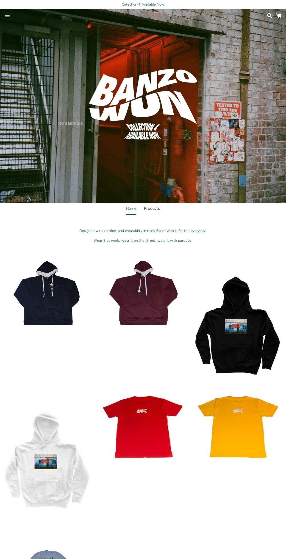 banzo1.com — Shopify storefront screenshot