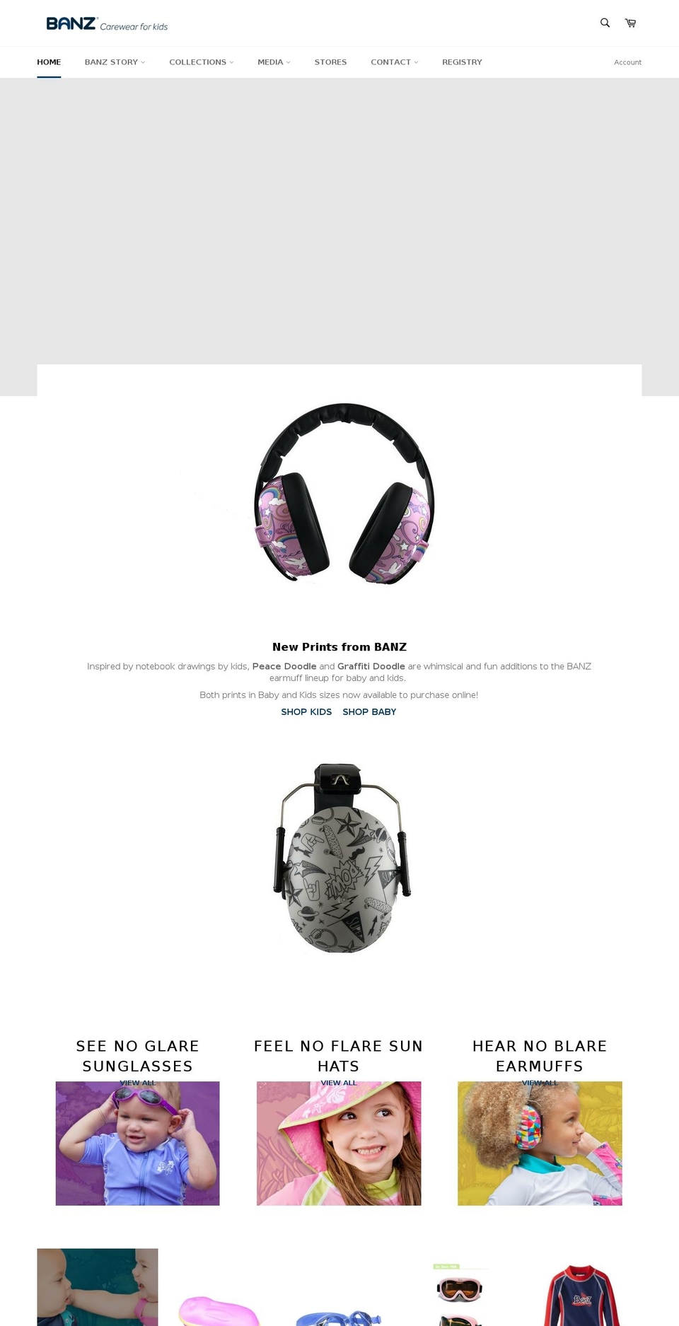 banzwear.com — Shopify storefront screenshot