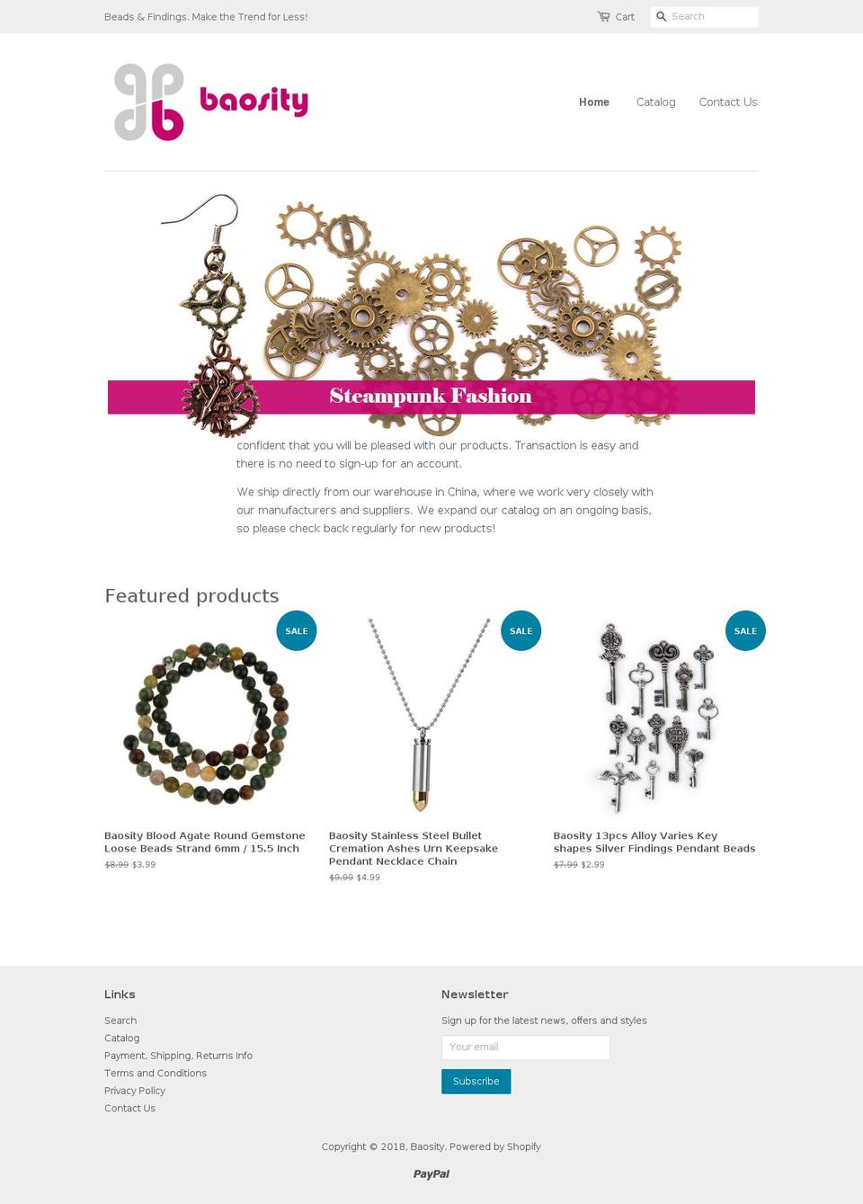 baosity.com — Shopify storefront screenshot
