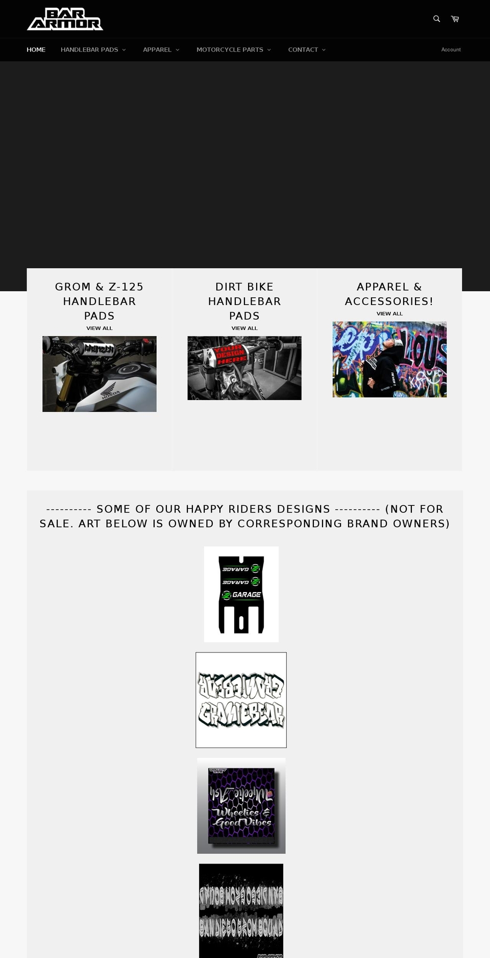 bar-armor.com — Shopify storefront screenshot
