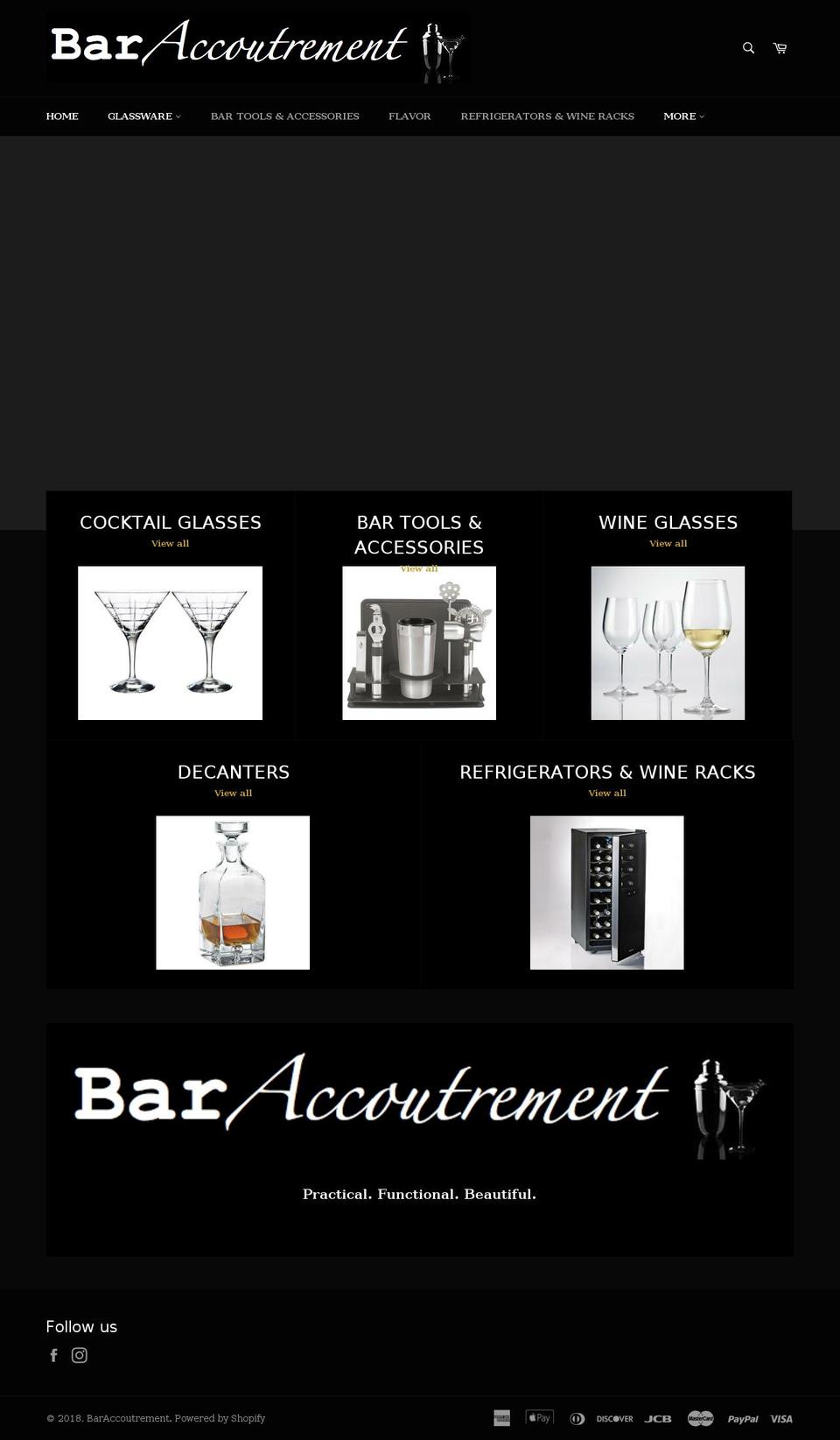 baraccoutrement.com — Shopify storefront screenshot