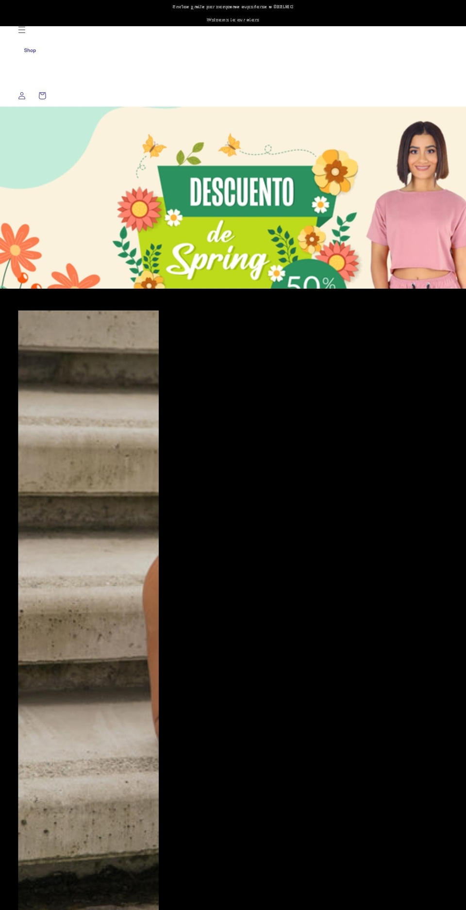 barbaracamila.com shopify website screenshot