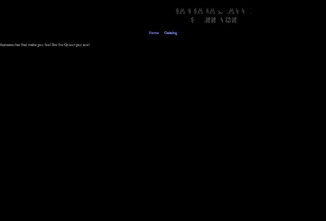 barbarajeanneblessings.com shopify website screenshot