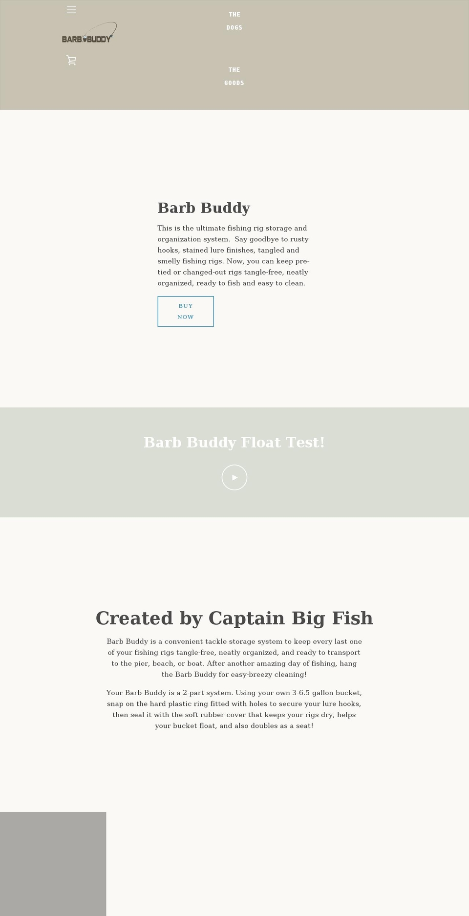 barbbuddy.com shopify website screenshot