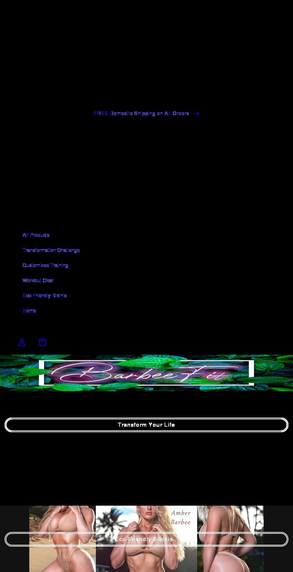 barbeefit.com shopify website screenshot