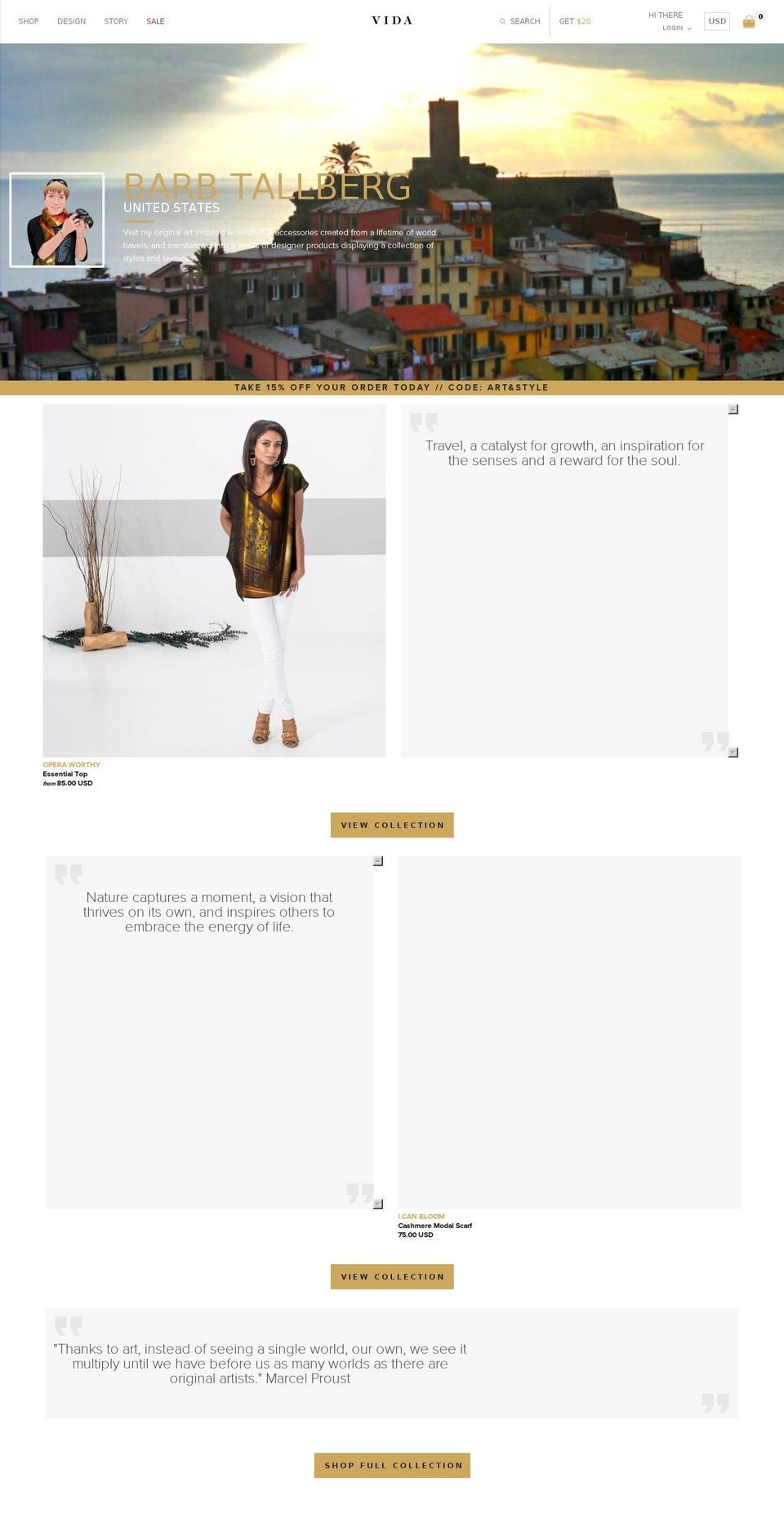 Copy of vida-launchpad Shopify theme site example barbtallberg.com