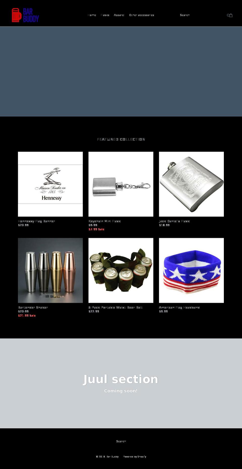 barbuddy.ca shopify website screenshot