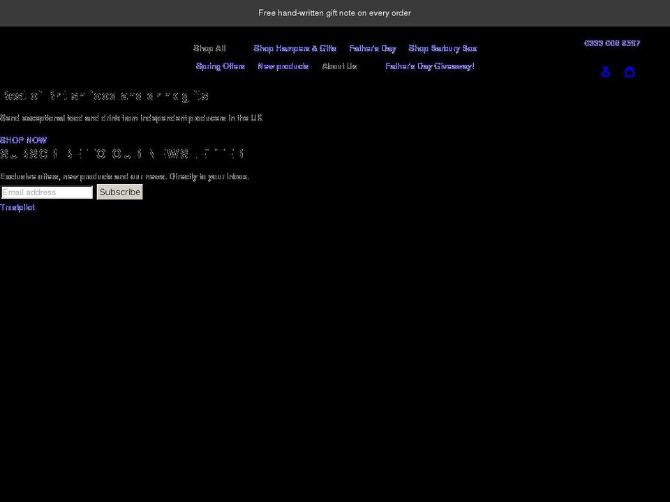 barburyhill.com shopify website screenshot