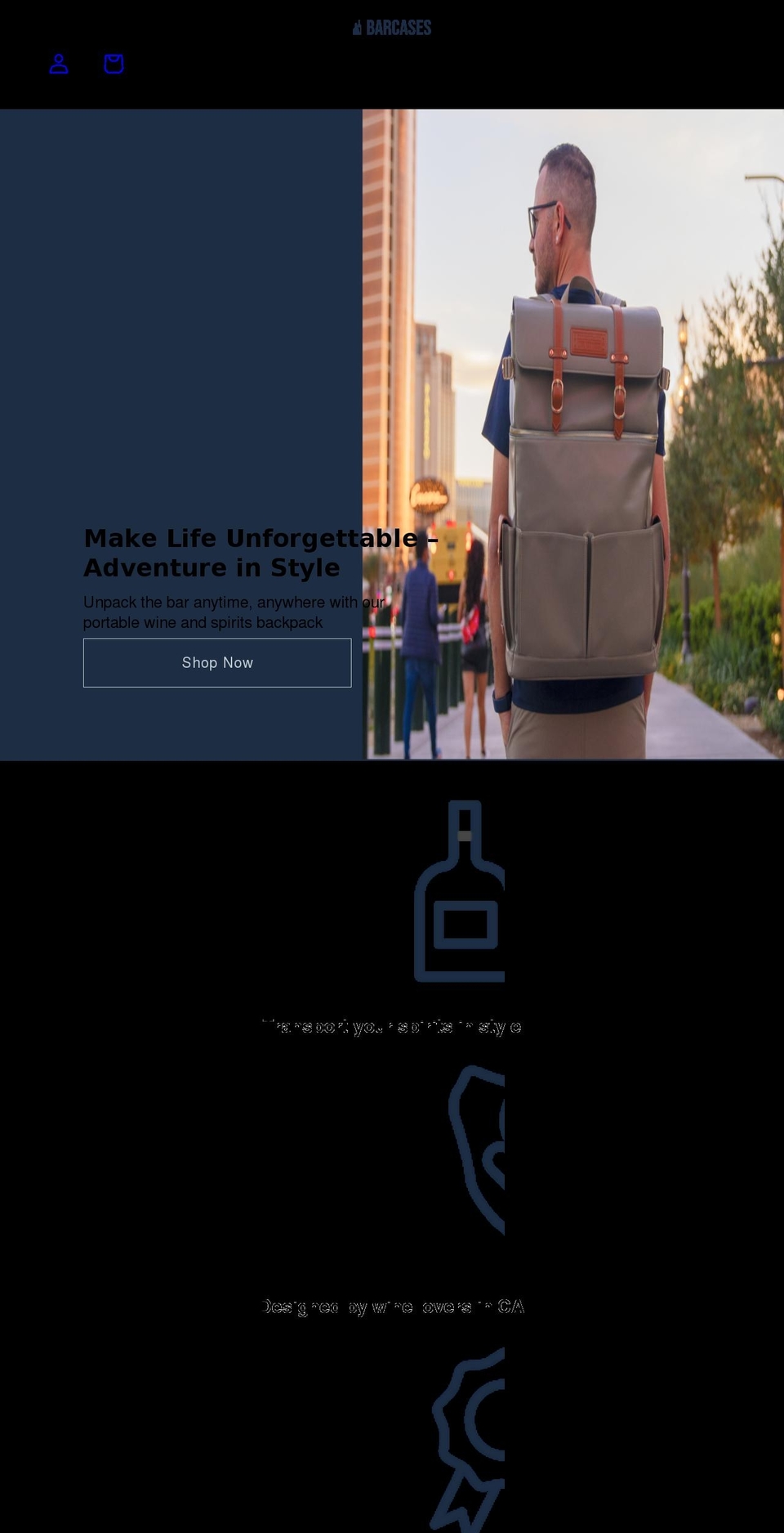 barcases.com shopify website screenshot