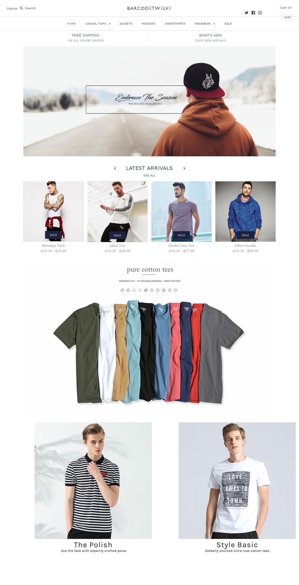 barcodetwelve.myshopify.com shopify website screenshot