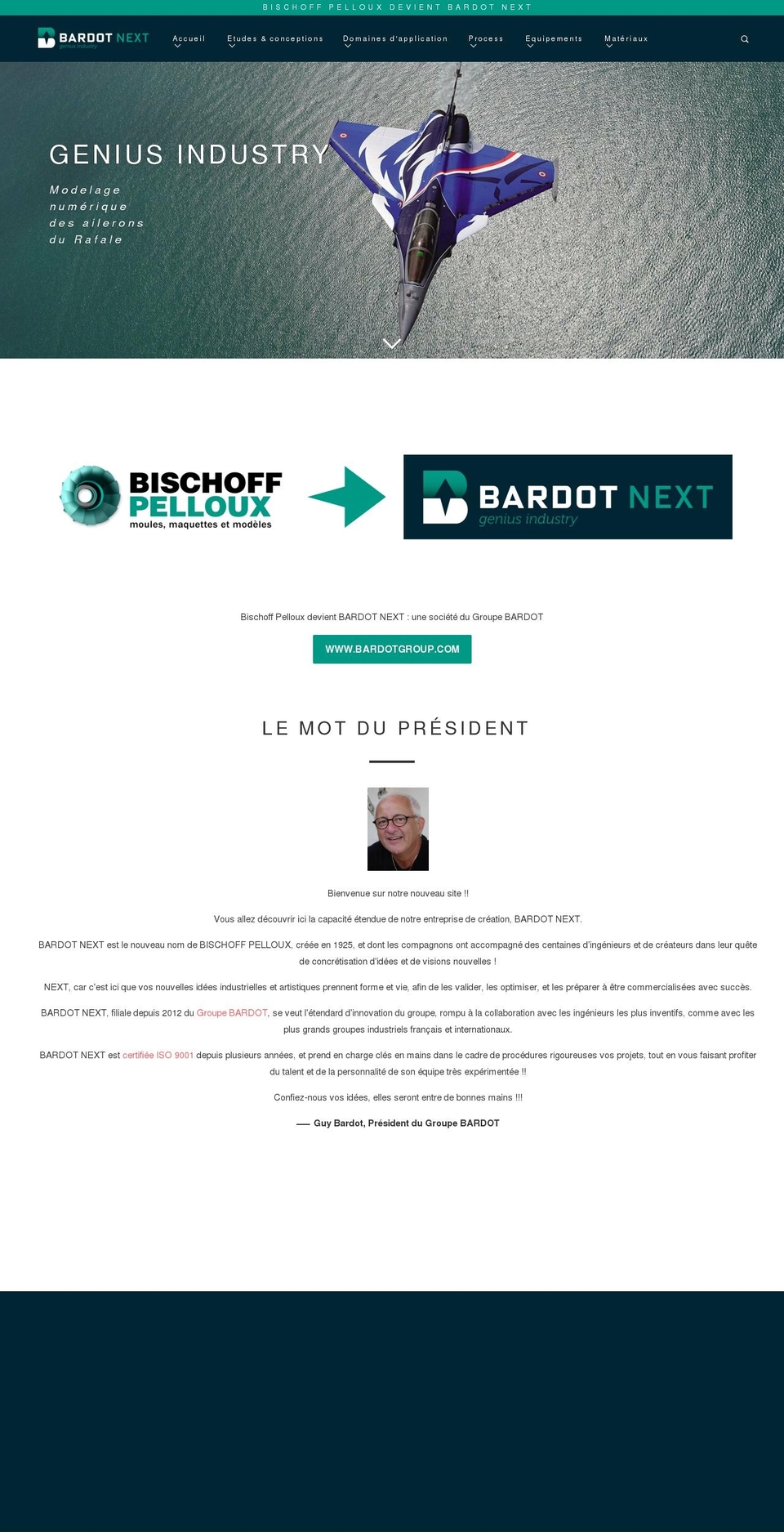 bardotnext.com — Shopify storefront screenshot