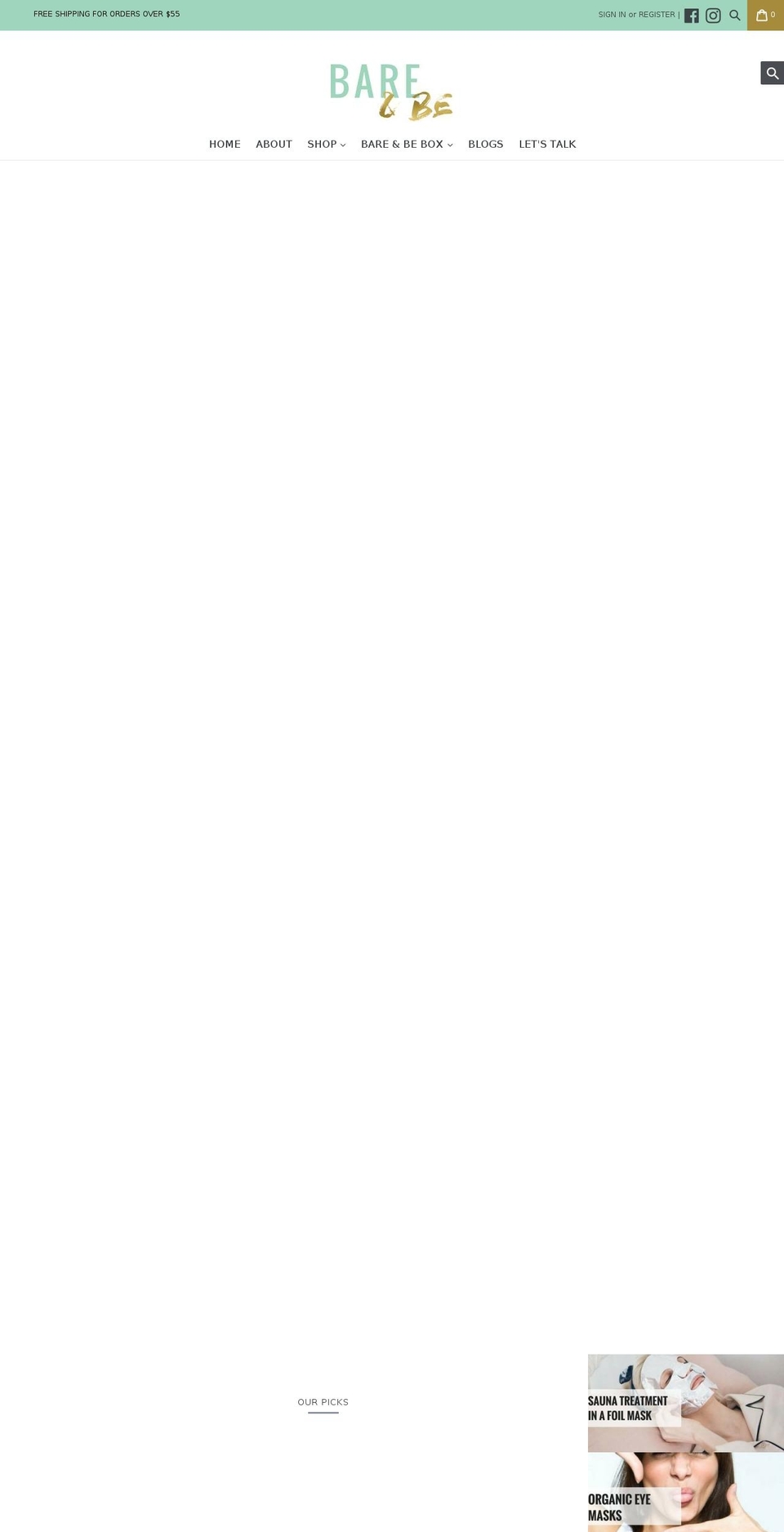 Code And Grow Shopify theme site example bare-be.myshopify.com