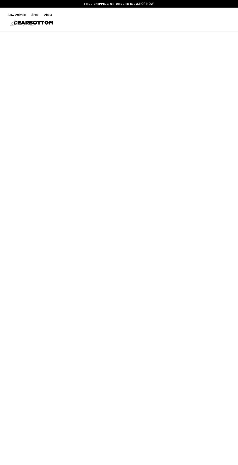 barebottomclothing.com — Shopify storefront screenshot