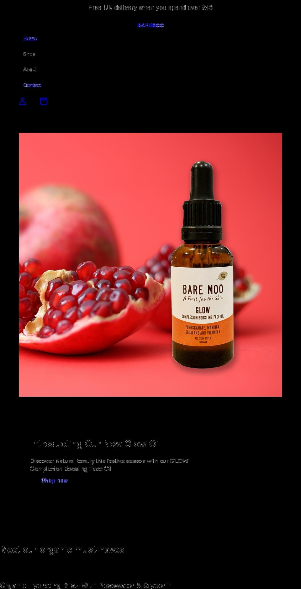 baremoo.com shopify website screenshot