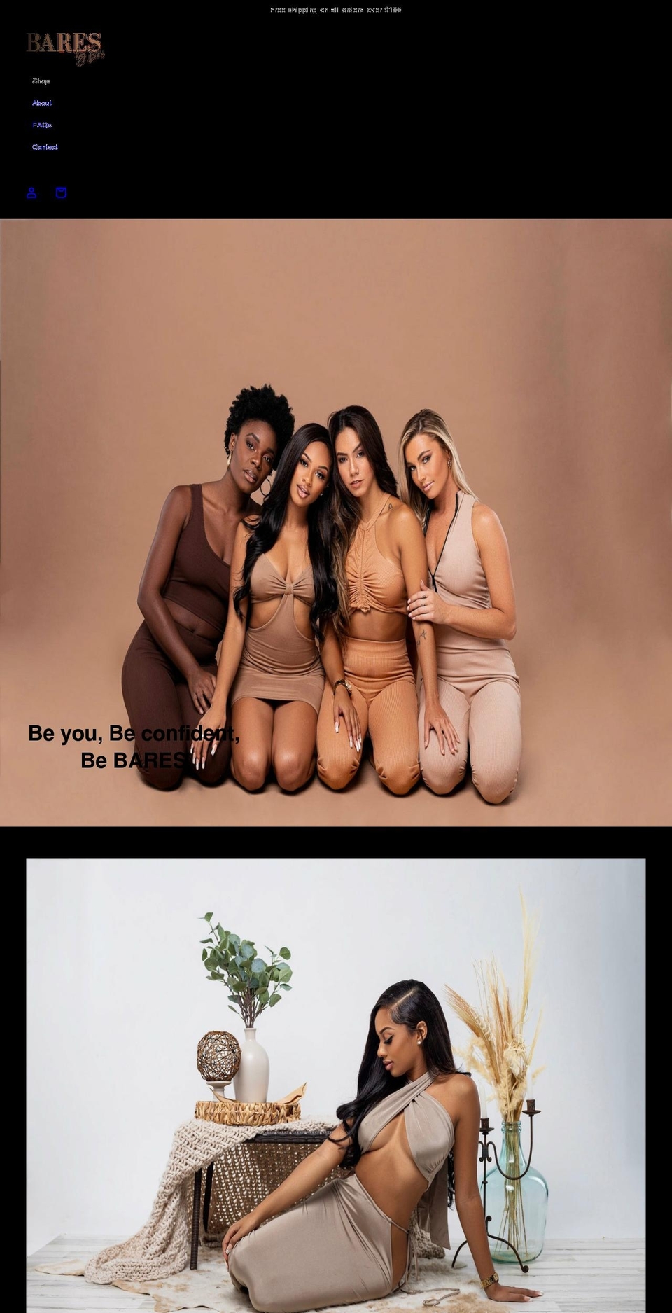 baresbybre.com shopify website screenshot