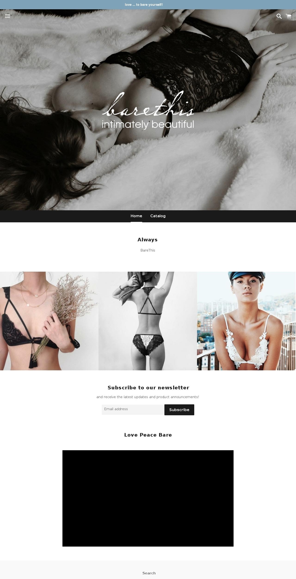 barethis.com — Shopify storefront screenshot
