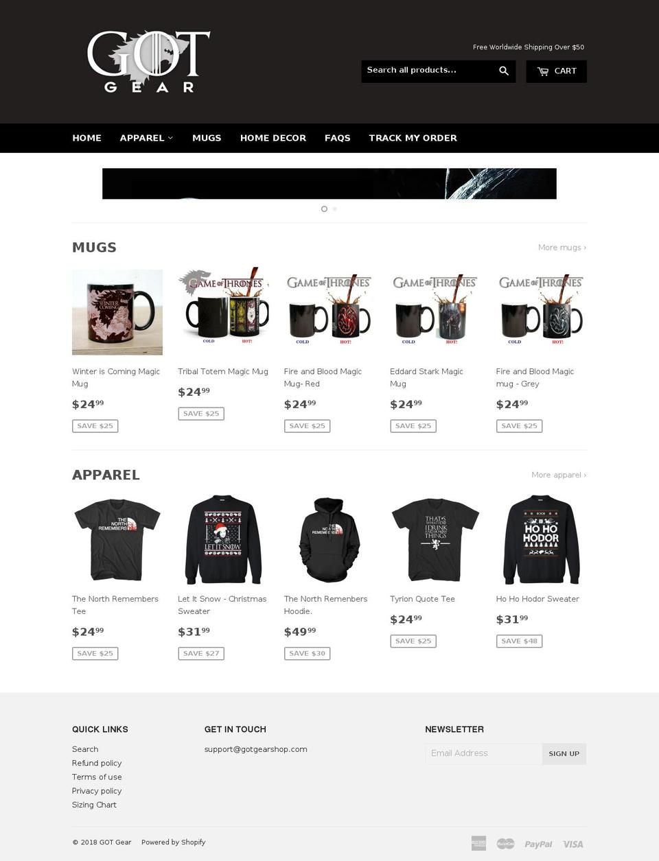 gotgear-24jul2017-1023pm Shopify theme site example bargainhutstore.com