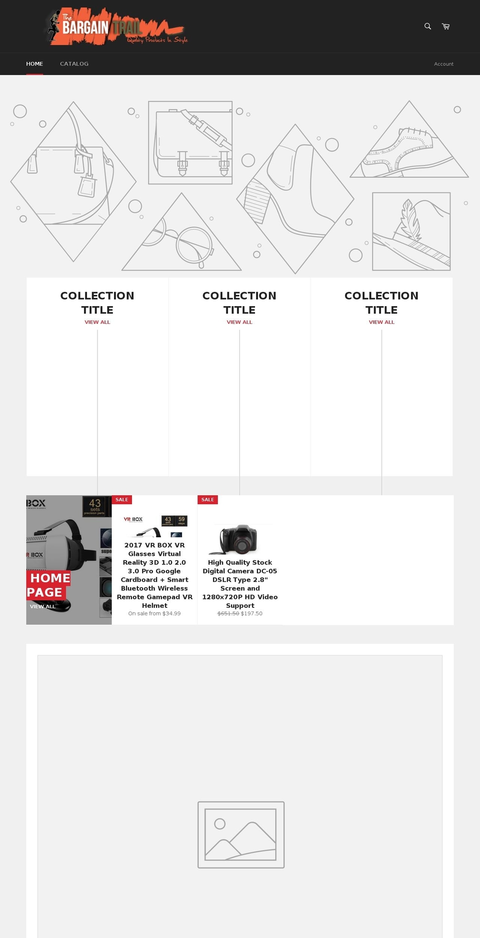 bargaintrailhunters.com — Shopify storefront screenshot