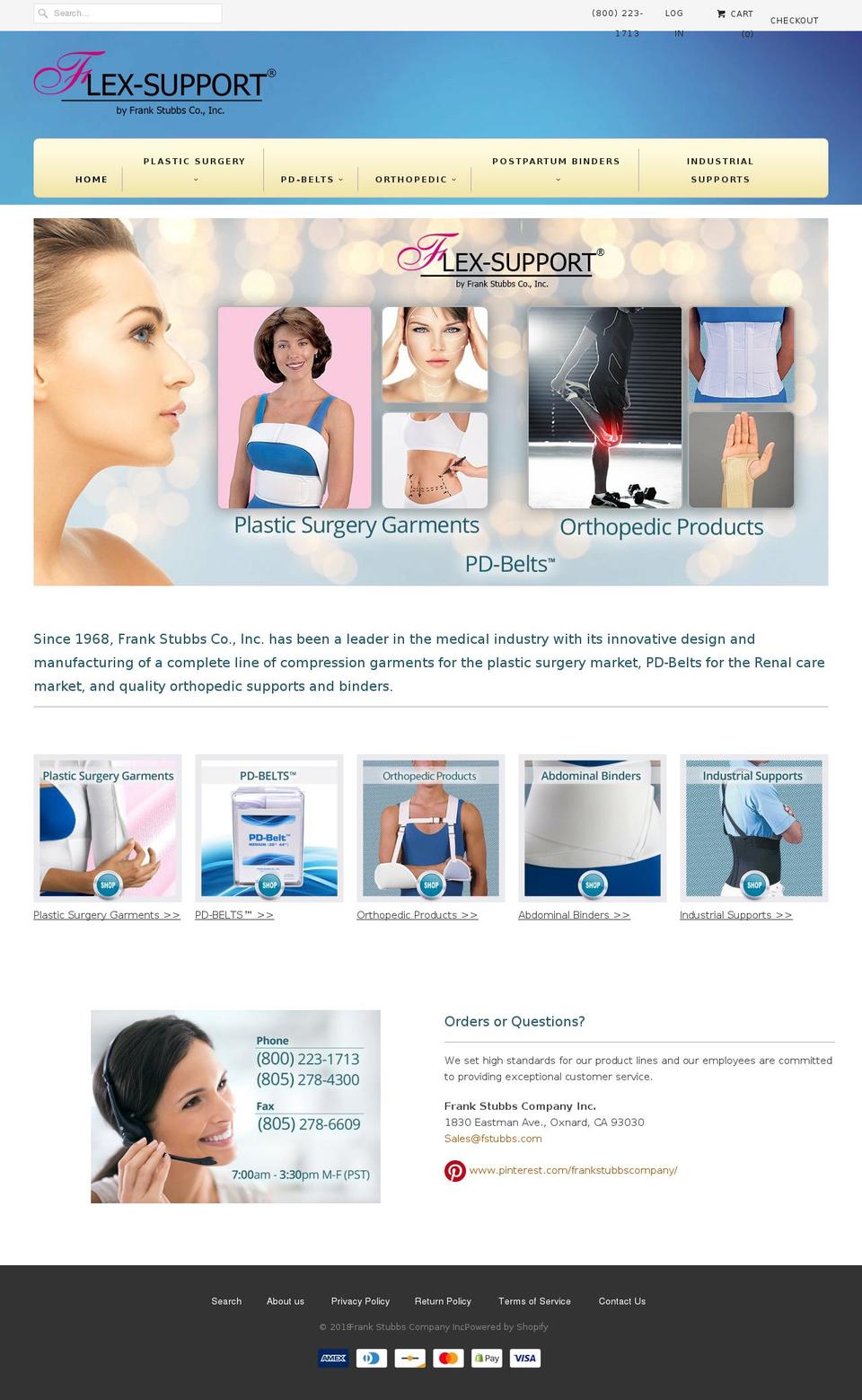 bariatricbinders.com shopify website screenshot