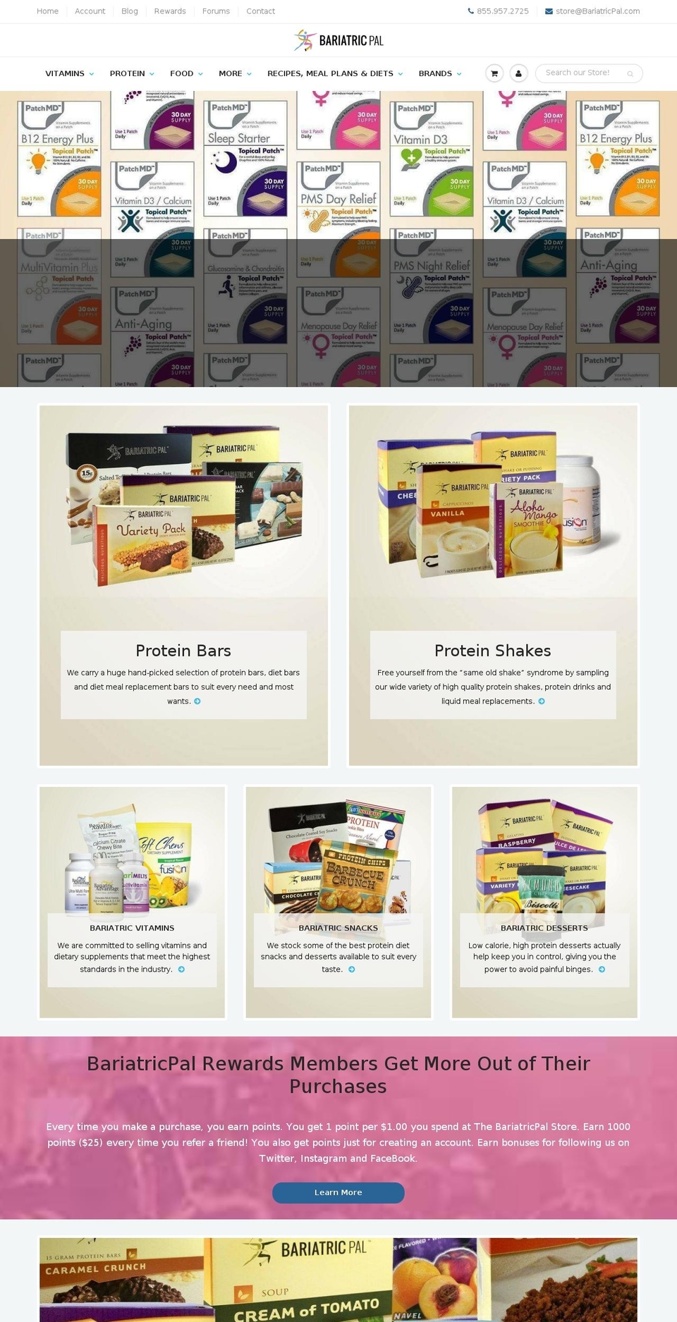 bariatricpalstore.com shopify website screenshot