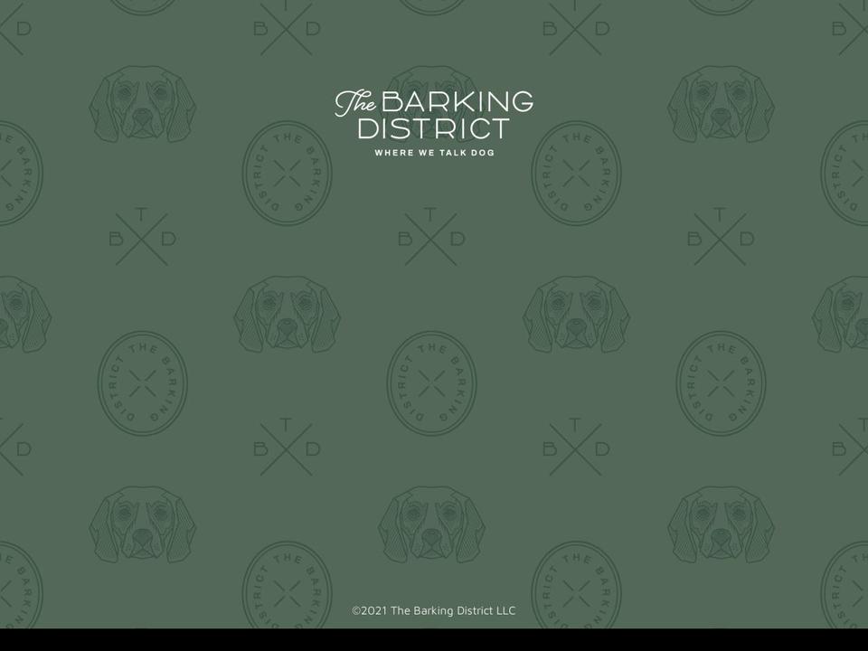 barkingdistrict.com — Shopify storefront screenshot