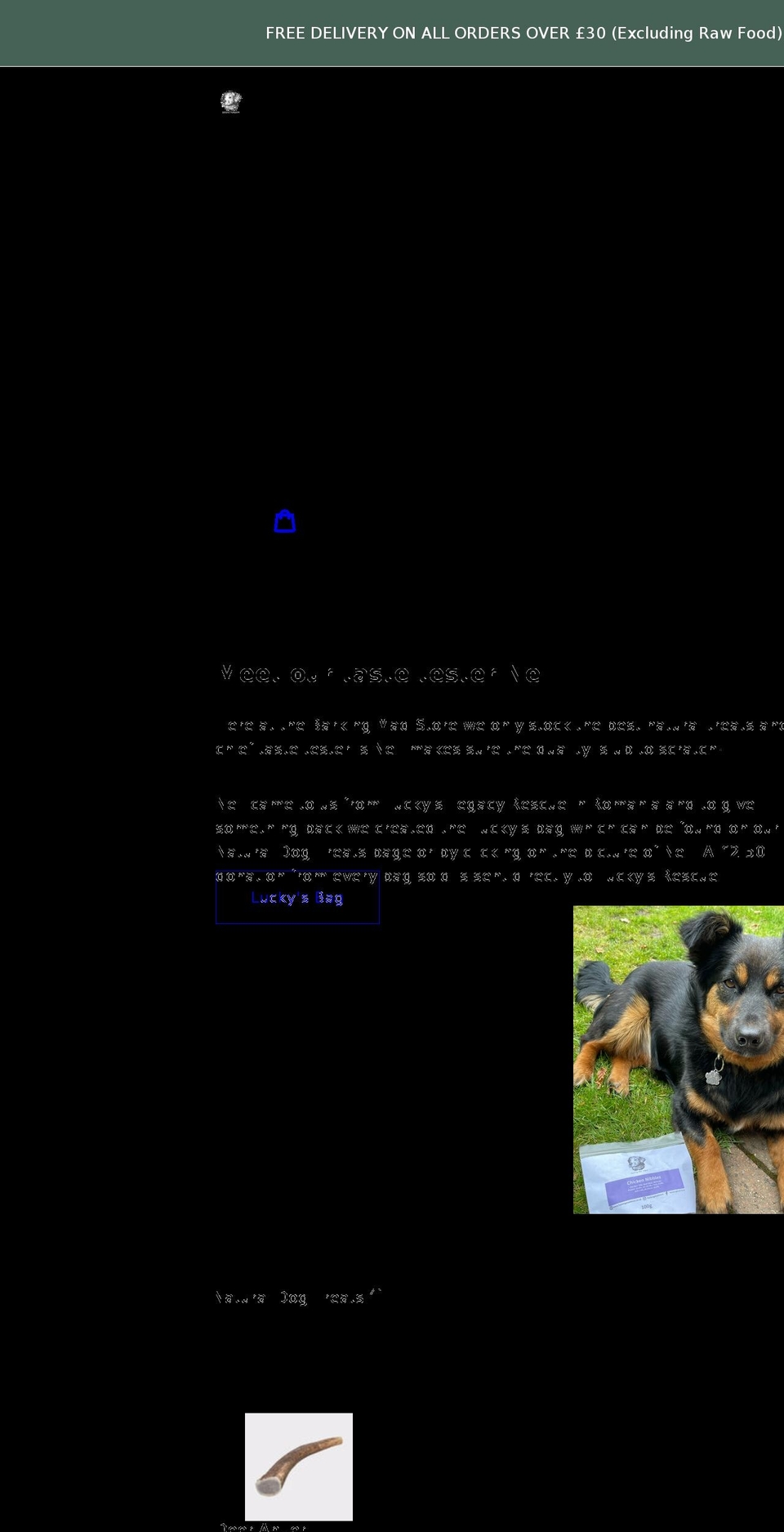 barkingmadstore.co.uk shopify website screenshot