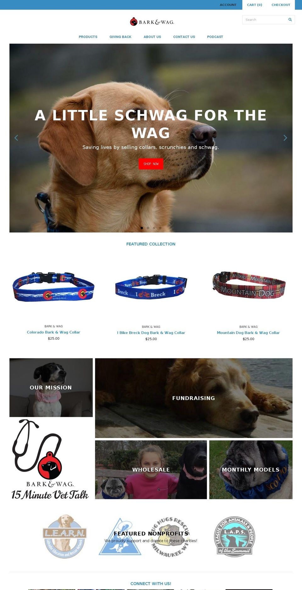 barknwag.com — Shopify storefront screenshot
